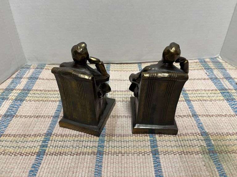 Lincoln bookends