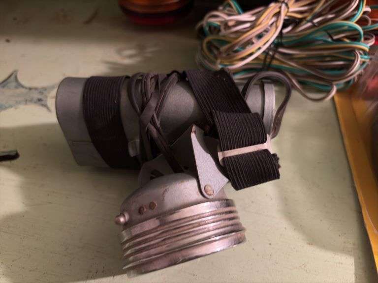 Winged Wheel No. 500 lantern, ignition tune up kit, tow light kit and spark plug wire set