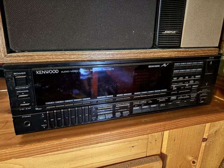Kenwood stereo system and speakers plus bose speakers
