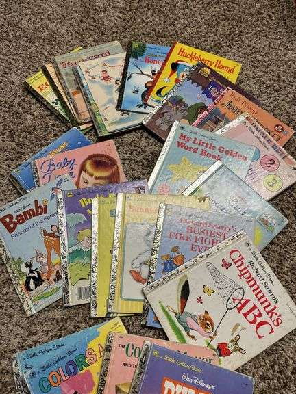 Little Golden Books 25 +/-