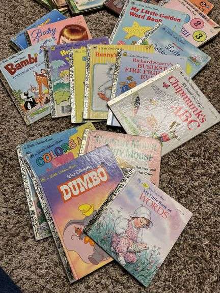 Little Golden Books 25 +/-