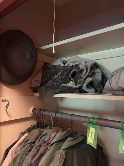 Army surplus  clothing, hats etc