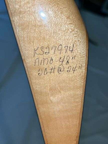 Bear Little Bear recurve bow KS27974 AMO 48" 20#@25"]
