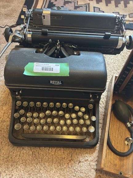 Vintage royal typewriter