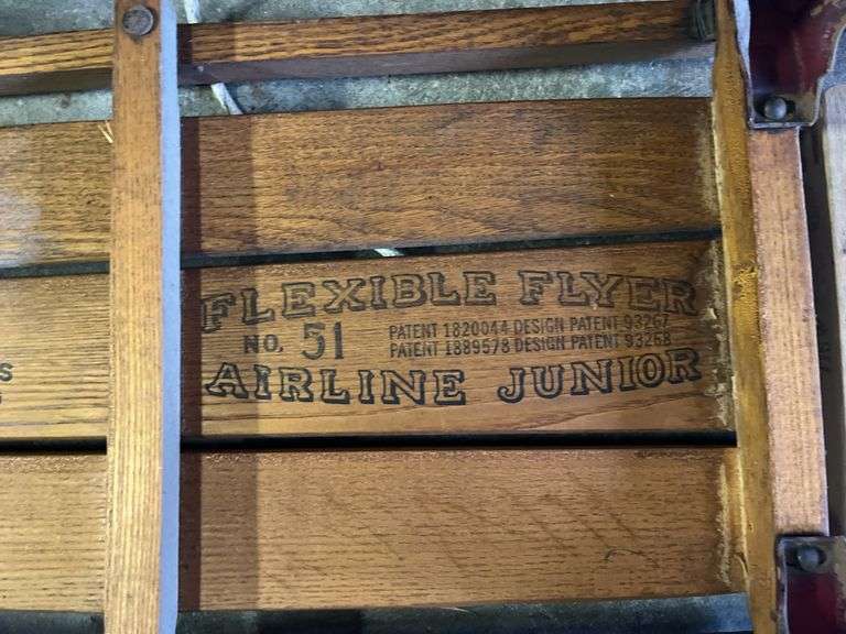 Flexible Flyer No.51 runner sled