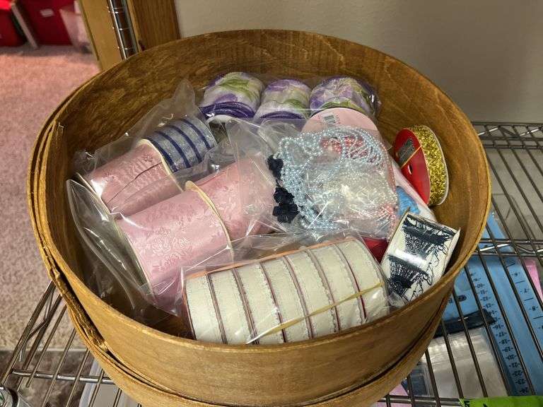Fabric, patterns, ribbon and MORE
