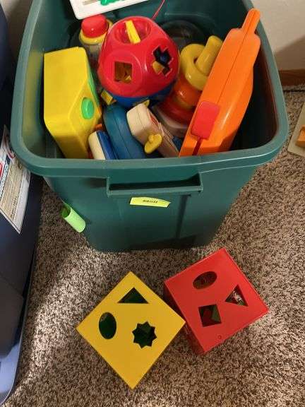 Kids toys, See and Say, activity games, etc...