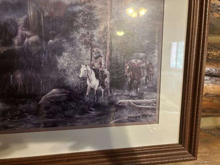 Mountain man print