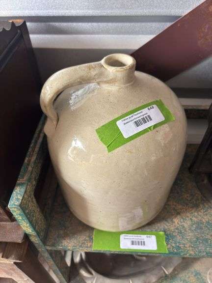 Unmarked crock jug