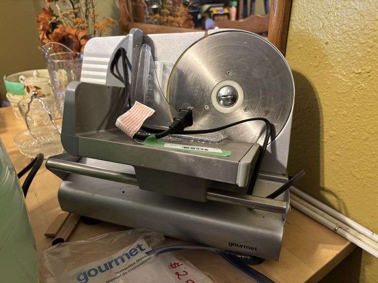 Gourmet meat slicer