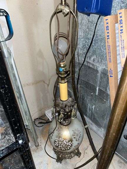 Vintage floor and table lamps