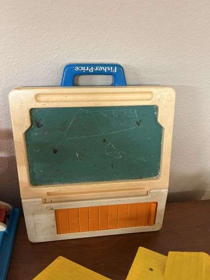 5 Fisher Price toys, NO figures, letters for barn