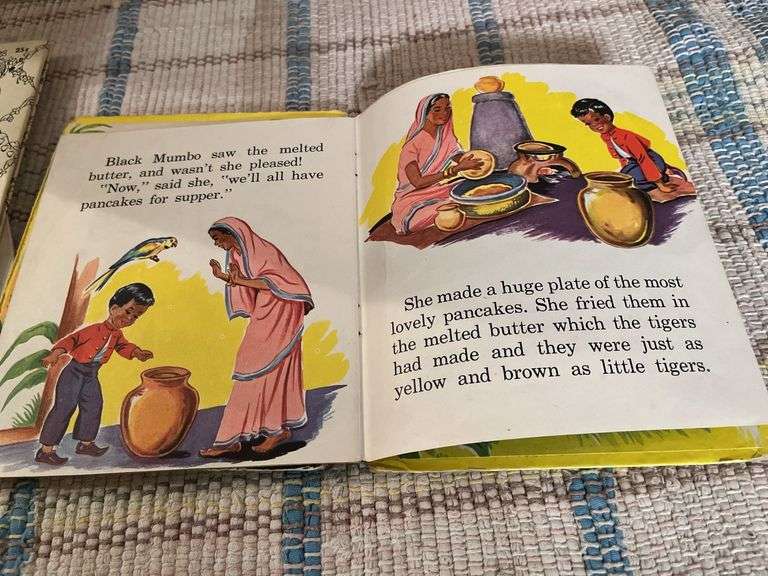 Little Black Sambo book 1953, Dr Seuss and other kids books