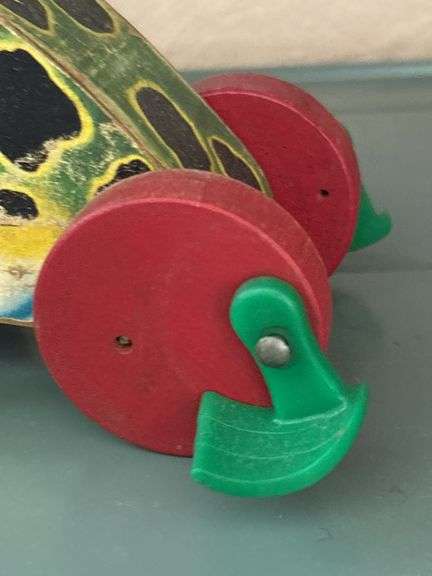 Two FP pull toys-Jolly Jumper and Puddle Jumper