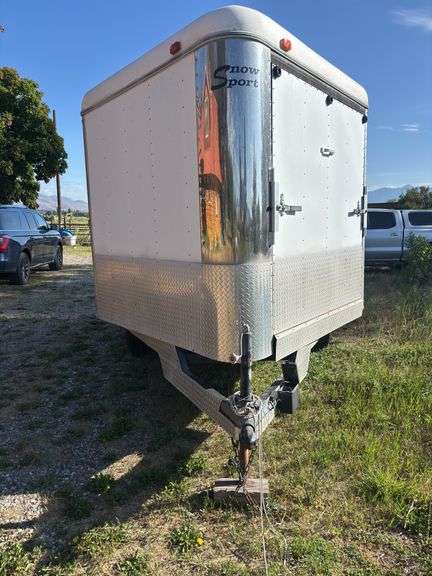 Charmac Snow sport enclosed snowmobile trailer