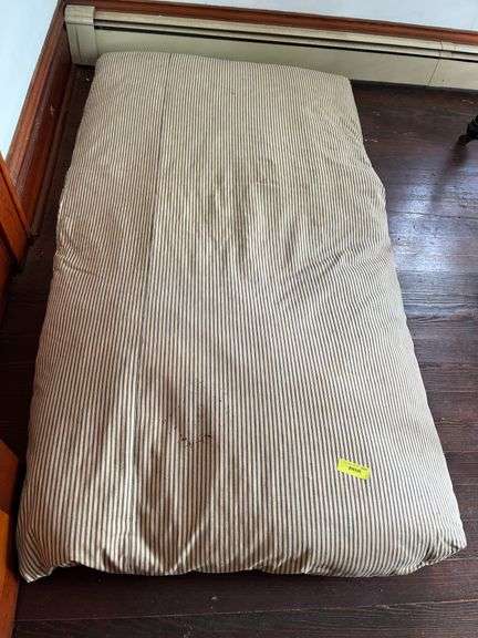 Twin size approx. feather mattress topper