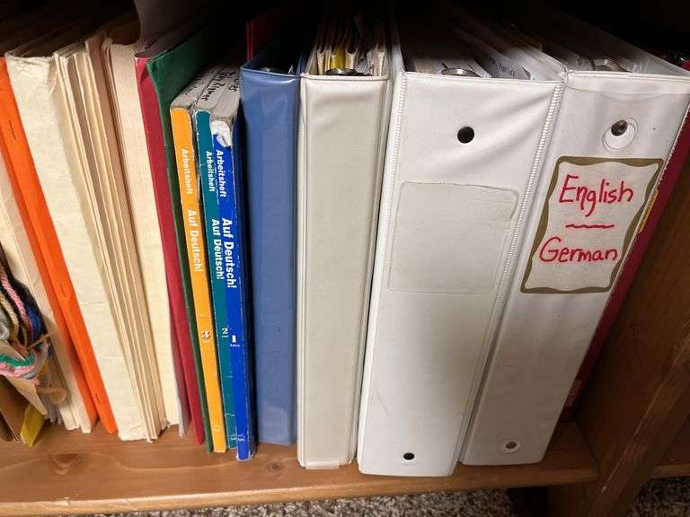 3 shelves of books Please see photos