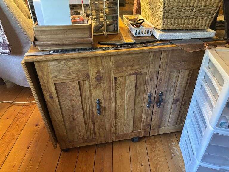 Sewing table and lots of sewing items!