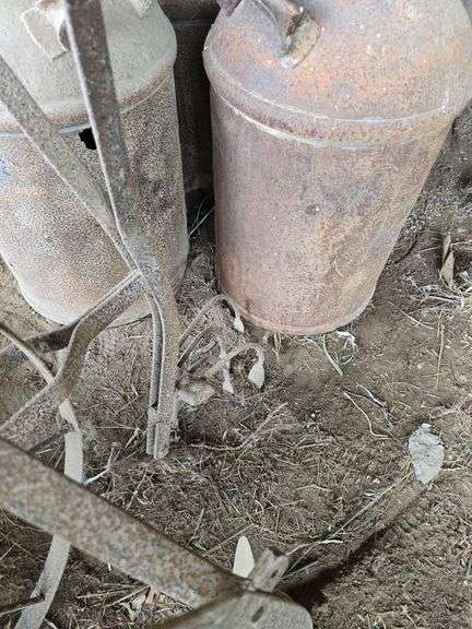2 old push cultivators