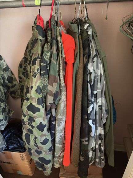 Army surplus clothing and hunting clothing