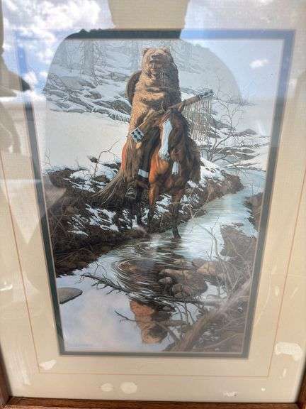 Bev Doolittle print "Spirit of the Grizzly" 16 x 21