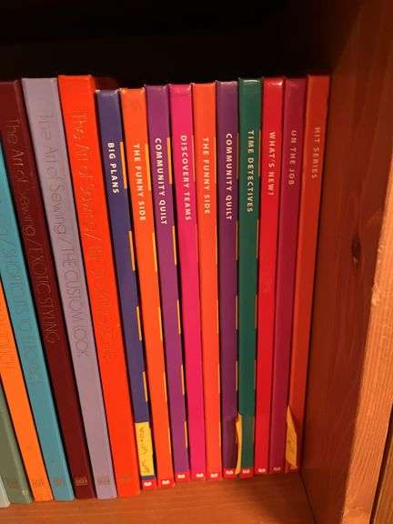 Sewing books, Time Life The Art of Sewing set and  others