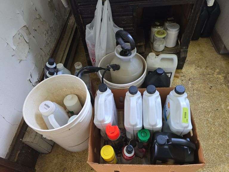 Rotella oil, Crossbow herbicide, pump up sprayer and more