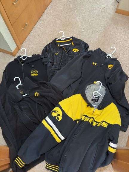 hangers of Hawkeye apparel, coats/jackets most XXL