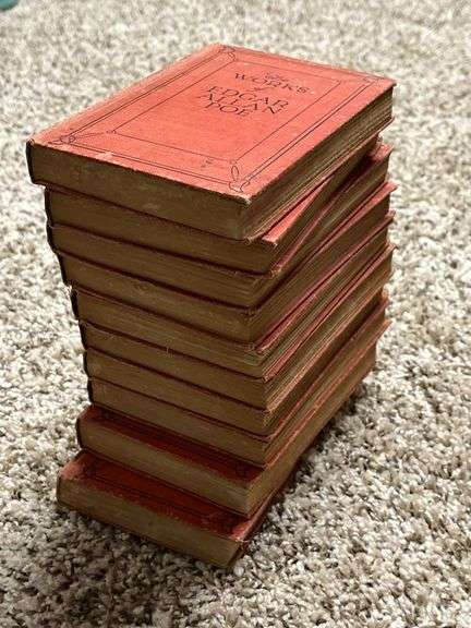10 volume set The Works of Edgar Allan Poe copyright 1904