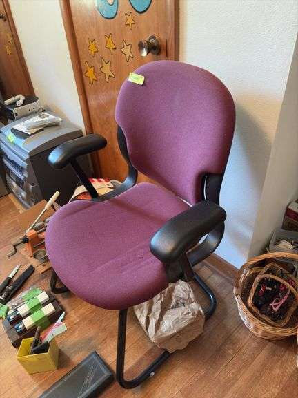 Two office chairs