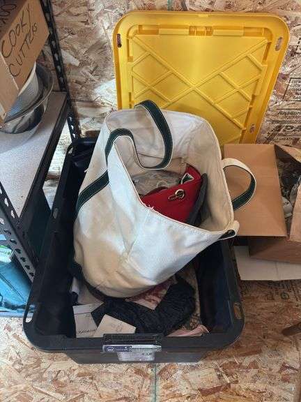 Tote full of bags