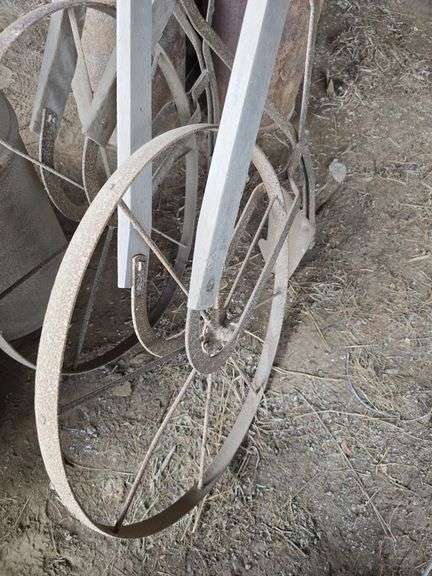 2 old push cultivators