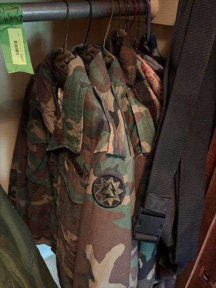 Army Surplus clothing hats, hoods etc...