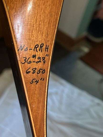 York Thunderbolt recurve bow No-RRH 36#-28" 6850 54"