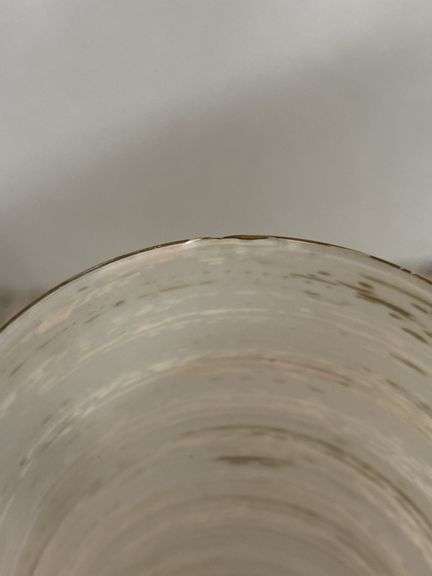 Retro stemware, one glass does have very small chip