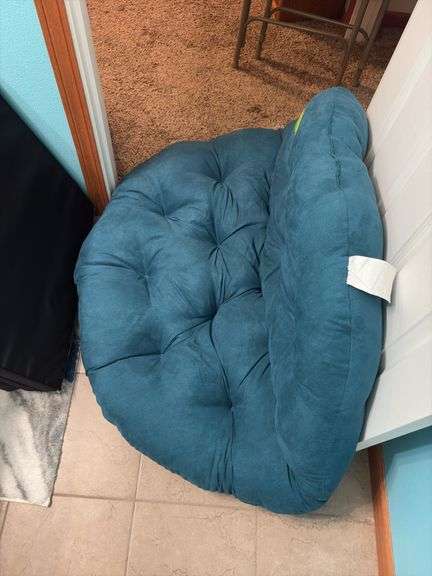 Giant floor pillow and fold up mat 2' x 6'