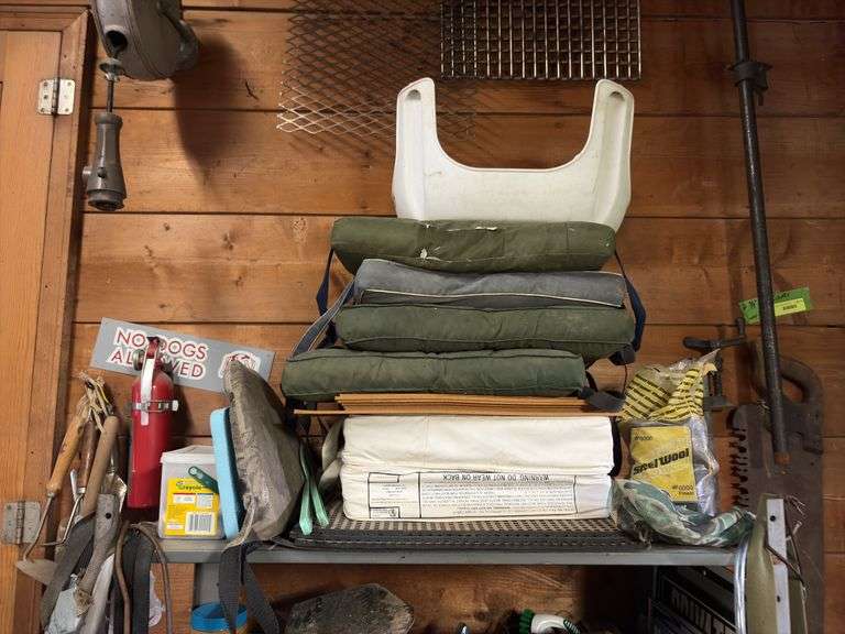 Cushions, grates, car stuff, peanut butter for your mouse, etc