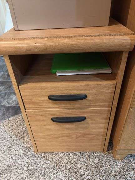 Metal file box and two drawer stand, good for anything!