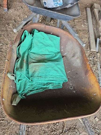 His and hers wheel barrows