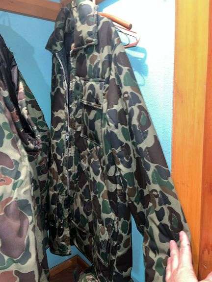 Army surplus clothing and hunting clothing