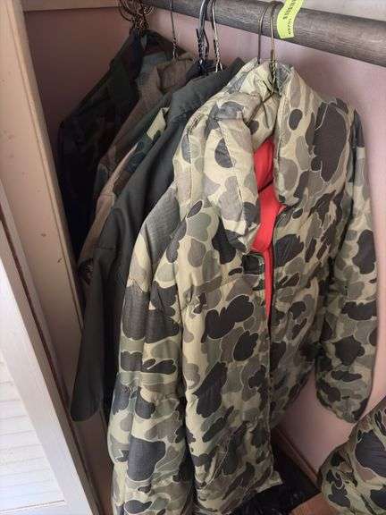 Army surplus clothing and hunting apparel