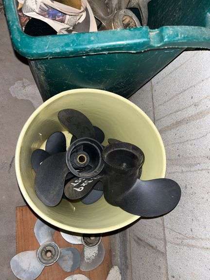 Boat motor props 30+ Brass and Aluminum