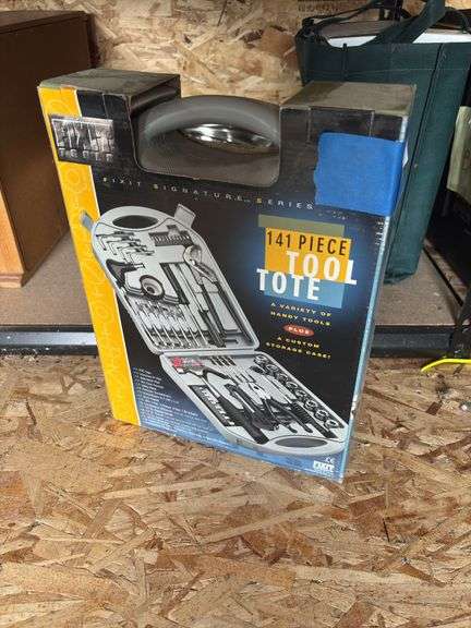 141 piece tool tote