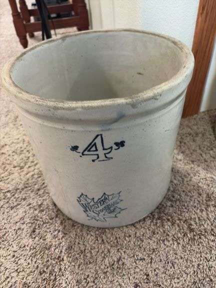 4 gallon Western crock