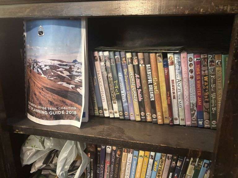 large assortment of dvd movies
