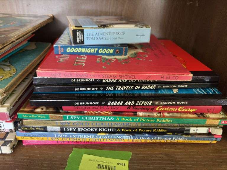 Variety of children’s books