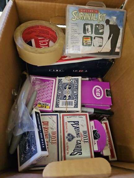 New & Used Box of playing Cards image