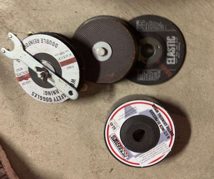Various grinding wheels, 4.5”