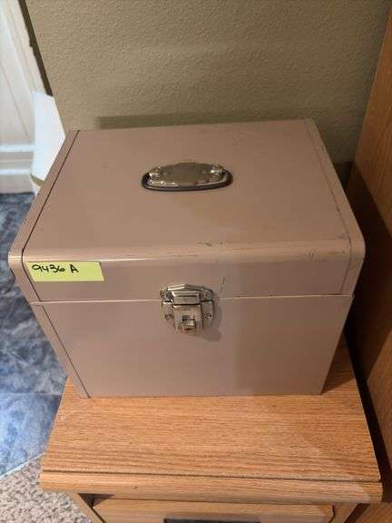 Metal file box and two drawer stand, good for anything!