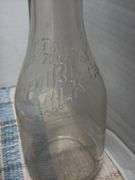 8 bottle carrier with 3 milk bottles